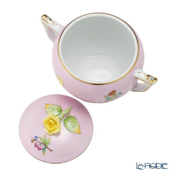 ヘレンド (HEREND) ピンクのヴィクトリア VE-FP1 シュガーポット ローズ 200ml 20472-0-09