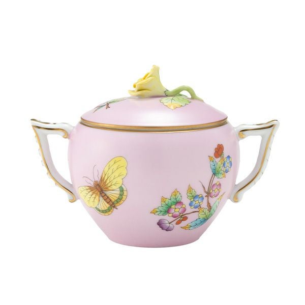 ヘレンド (HEREND) ピンクのヴィクトリア VE-FP1 シュガーポット ローズ 200ml 20472-0-09