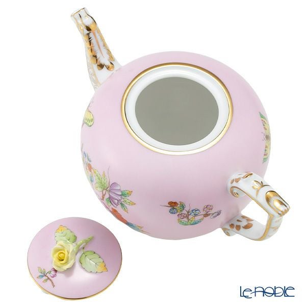 ヘレンド (HEREND) ピンクのヴィクトリア VE-FP1 ティーポット ローズ 800ml 20606-0-09