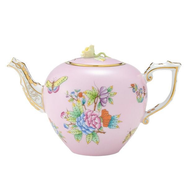 ヘレンド (HEREND) ピンクのヴィクトリア VE-FP1 ティーポット ローズ 800ml 20606-0-09