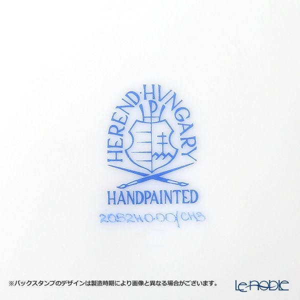 ヘレンド シルクリボン CH3 プレート 25cm レッド 20524-0-00