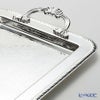 クイーン アン QUEEN ANNE（イギリス製銀メッキ） オブロングトレイ ハンドル付 0／86