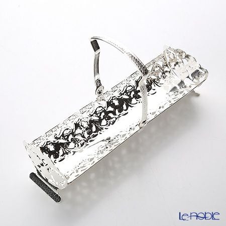 クイーン アン QUEEN ANNE（イギリス製銀メッキ） ビスケットトレイ ハンドル付 0／352