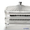 クイーン アン QUEEN ANNE（イギリス製銀メッキ） オブロング バターディッシュ フタ付 0／4904
