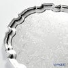 クイーン アン QUEEN ANNE（イギリス製銀メッキ） チッペンデールトレイ M 24cm 0／6181