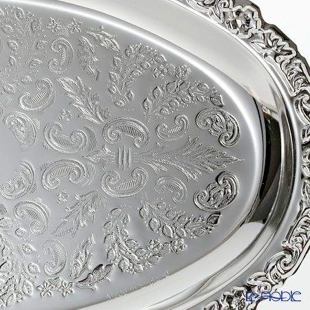 クイーン アン QUEEN ANNE（イギリス製銀メッキ） オーバルトレイ S 0／6852／2