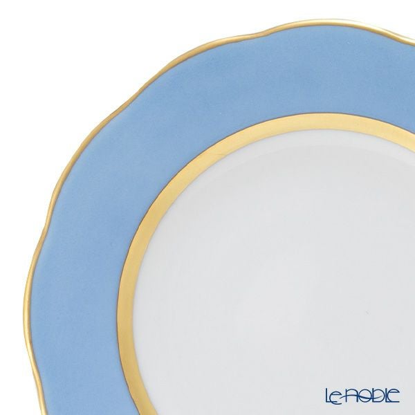 ヘレンド シルクリボン CB14 プレート 12.5cm 20512-0-00 小皿／豆皿（ブルー）