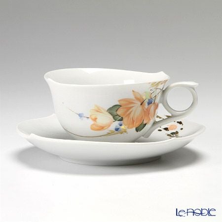 マイセン（Meissen） ベゴニア 720290／28633 ティーカップ＆ソーサー 170ml
