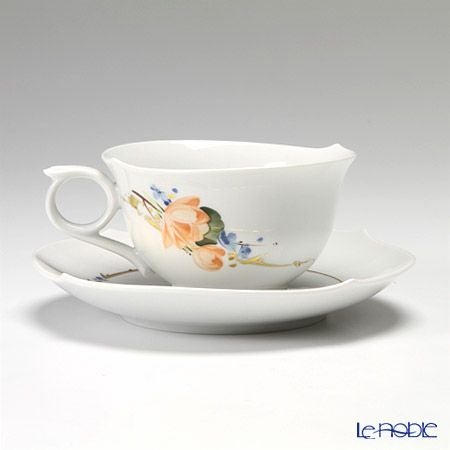 マイセン（Meissen） ベゴニア 720290／28633 ティーカップ＆ソーサー 170ml