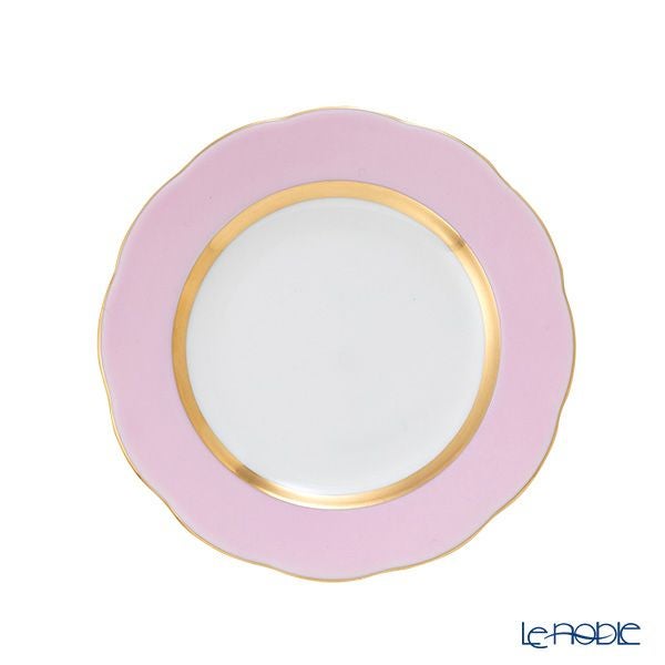 ヘレンド シルクリボン CP01 プレート 12.5cm 20512-0-00 小皿／豆皿（ライトピンク）