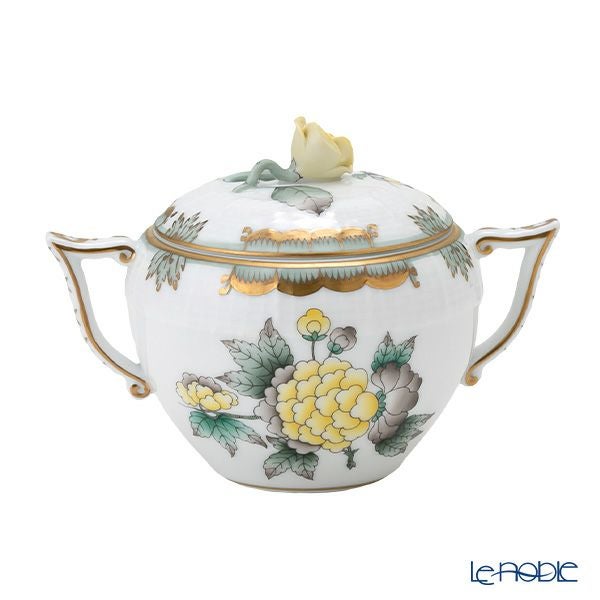 ヘレンド (HEREND) ヴィクトリア O-VBO-VX1 00472-0-09 シュガーポット ローズ 200ml