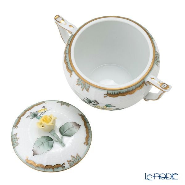 ヘレンド (HEREND) ヴィクトリア O-VBO-VX1 00472-0-09 シュガーポット ローズ 200ml