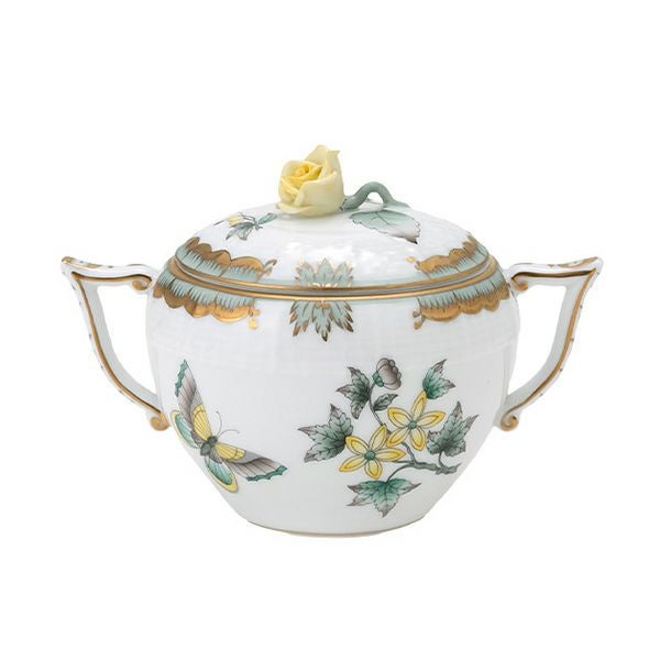 ヘレンド (HEREND) ヴィクトリア O-VBO-VX1 00472-0-09 シュガーポット ローズ 200ml