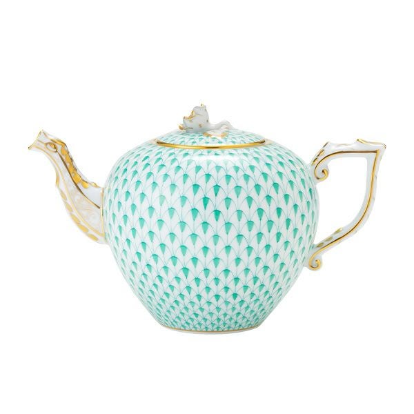 ヘレンド エカイユ グリーン VHV-RI-X2 ティーポット 800ml 20606-0-09