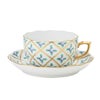 ヘレンド セーブル風の薔薇 ブルー SPROGB ティーカップ＆ソーサー 200ml 20724-0-00