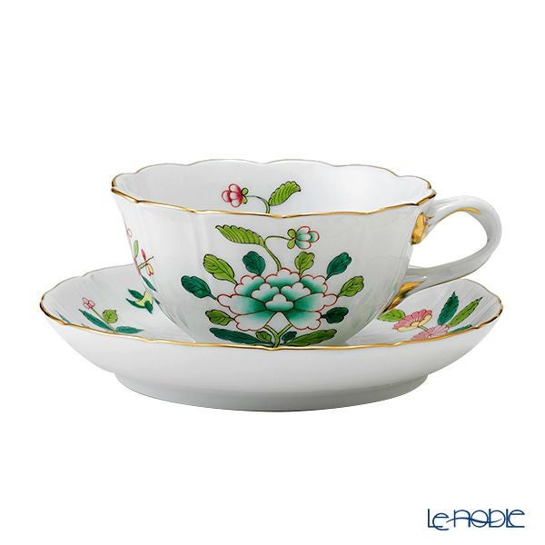 ヘレンド PAIX パイクス ブルー ティーカップ＆ソーサー 240ml 04247-0-00