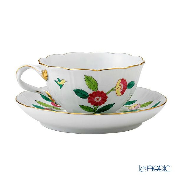 ヘレンド PAIX パイクス ブルー ティーカップ＆ソーサー 240ml 04247-0-00