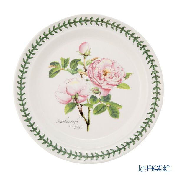 ポートメリオン ボタニックローズ プレート 27cm スキャボロフェアー