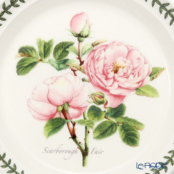 ポートメリオン ボタニックローズ プレート 21.5cm スキャボロフェアー