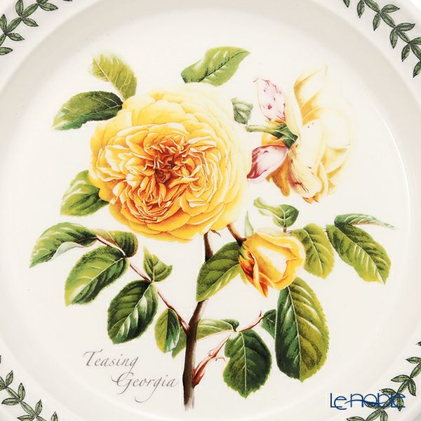ポートメリオン ボタニックローズ プレート 21.5cm ティージングジョージア