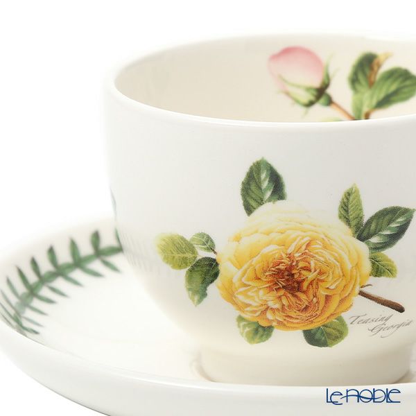 ポートメリオン ボタニックローズ ティーカップ＆ソーサー 200ml ティージングジョージア