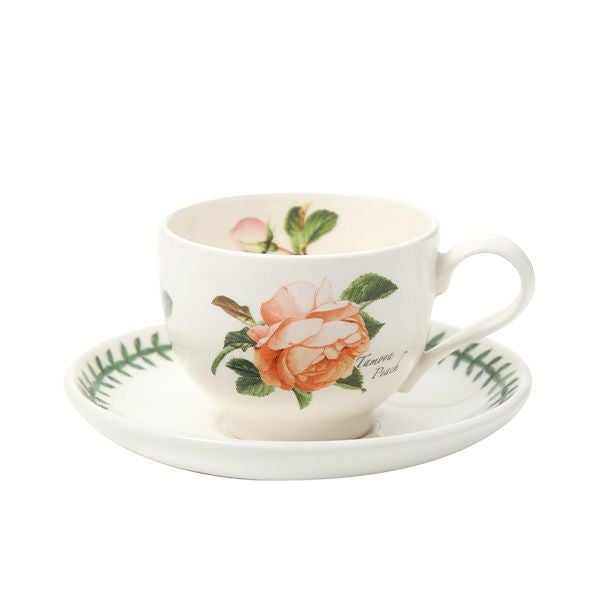 ポートメリオン ボタニックローズ ティーカップ＆ソーサー 200ml タモラピーチ