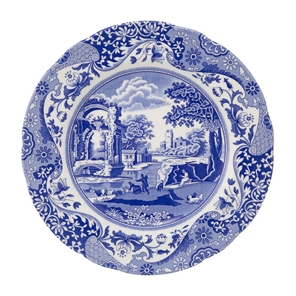 スポード ブルーイタリアン プレート 23cm