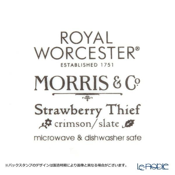 ロイヤル・ウースター ウィリアムモリス いちご泥棒 マグカップ 350ml クリムゾン