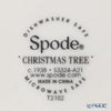 スポード クリスマスツリー マグカップ コースター／蓋付