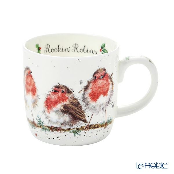 ロイヤル・ウースター レンデル クリスマスコレクション マグカップ 310ml Rockin Robins