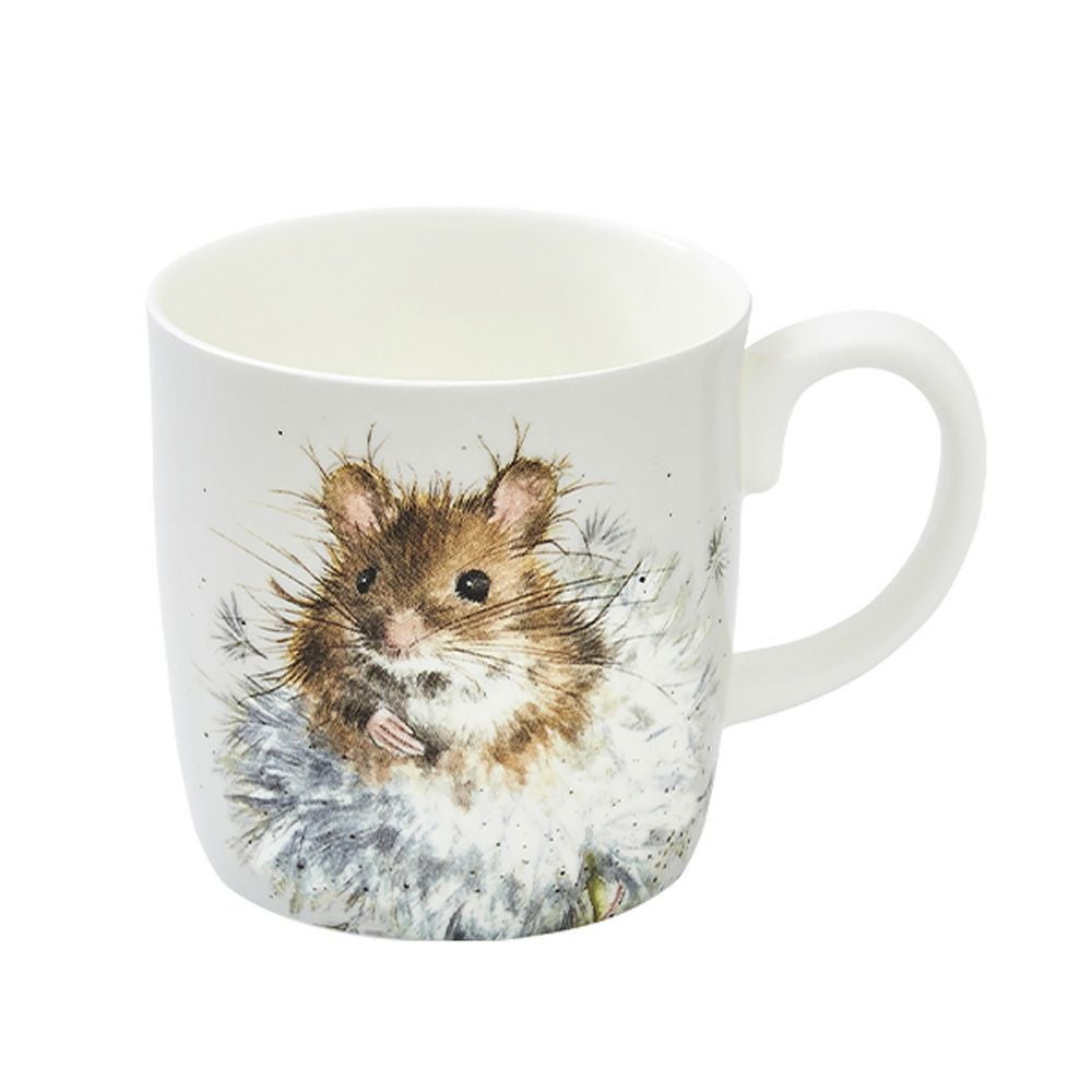 ロイヤル・ウースター レンデル ラージマグ／マグカップ 400ml Dandelion ネズミ
