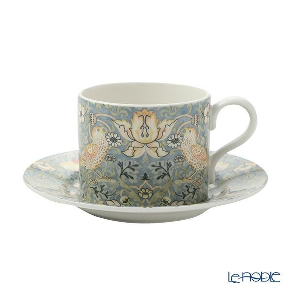 スポード ウィリアムモリス パステル いちご泥棒 ティーカップ＆ソーサー 280ml