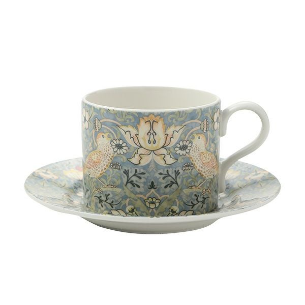 スポード ウィリアムモリス パステル いちご泥棒 ティーカップ＆ソーサー 280ml