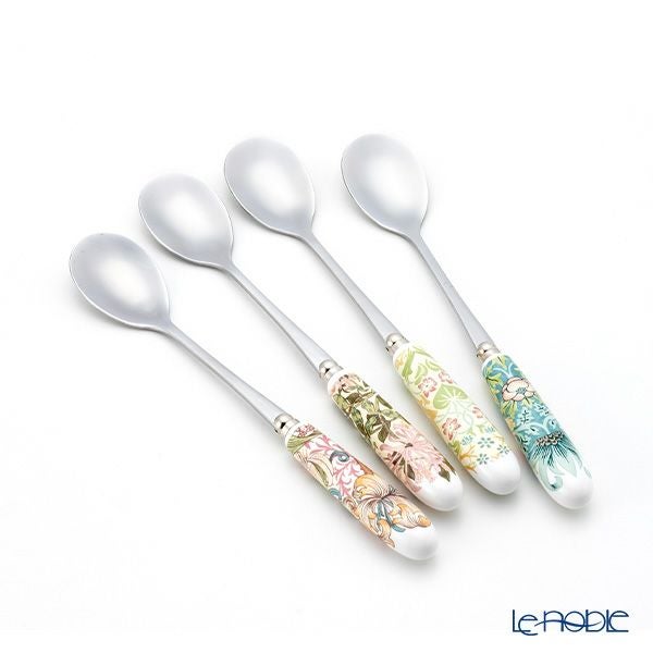 スポード ウィリアムモリス パステル ティースプーン 15cm 4本セット（4pcs）