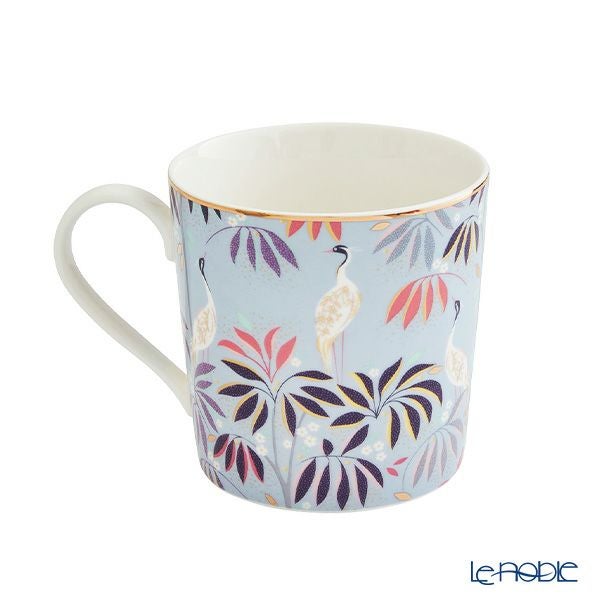 ポートメリオン サラミラーロンドン インディアコレクション マグカップ 340ml スカイブルー