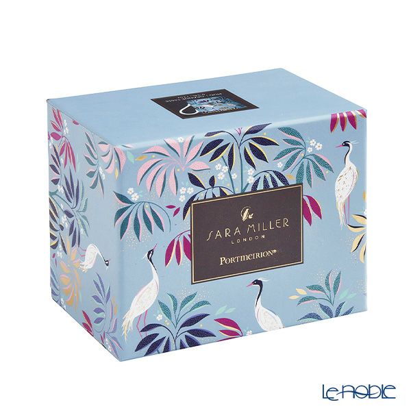 ポートメリオン サラミラーロンドン インディアコレクション マグカップ 340ml スカイブルー