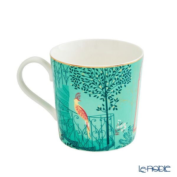 ポートメリオン サラミラーロンドン インディアコレクション マグカップ 340ml ライトジェイド