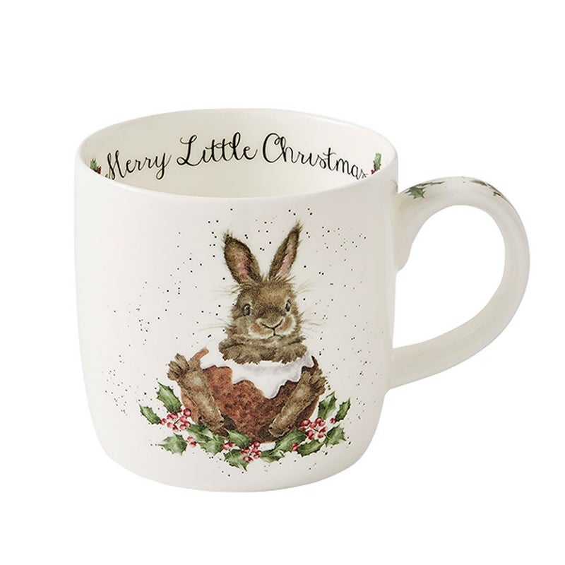 ロイヤル・ウースター レンデル マグカップ 310ml Merry Little Christmas ウサギ