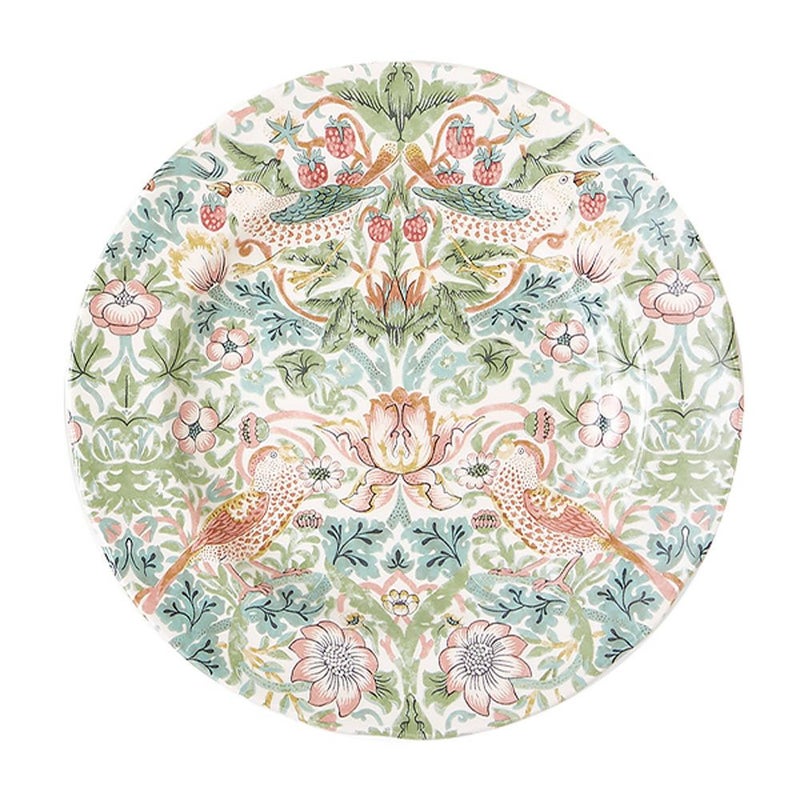 スポード ウィリアムモリス パステル いちご泥棒 プレート 23cm