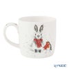 ロイヤル・ウースター レンデル マグカップ Snow Angels ウサギ ＆ コマドリ 310ml クリスマス