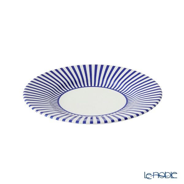 スポード ステッカート プレート 18cm ナローストライプ