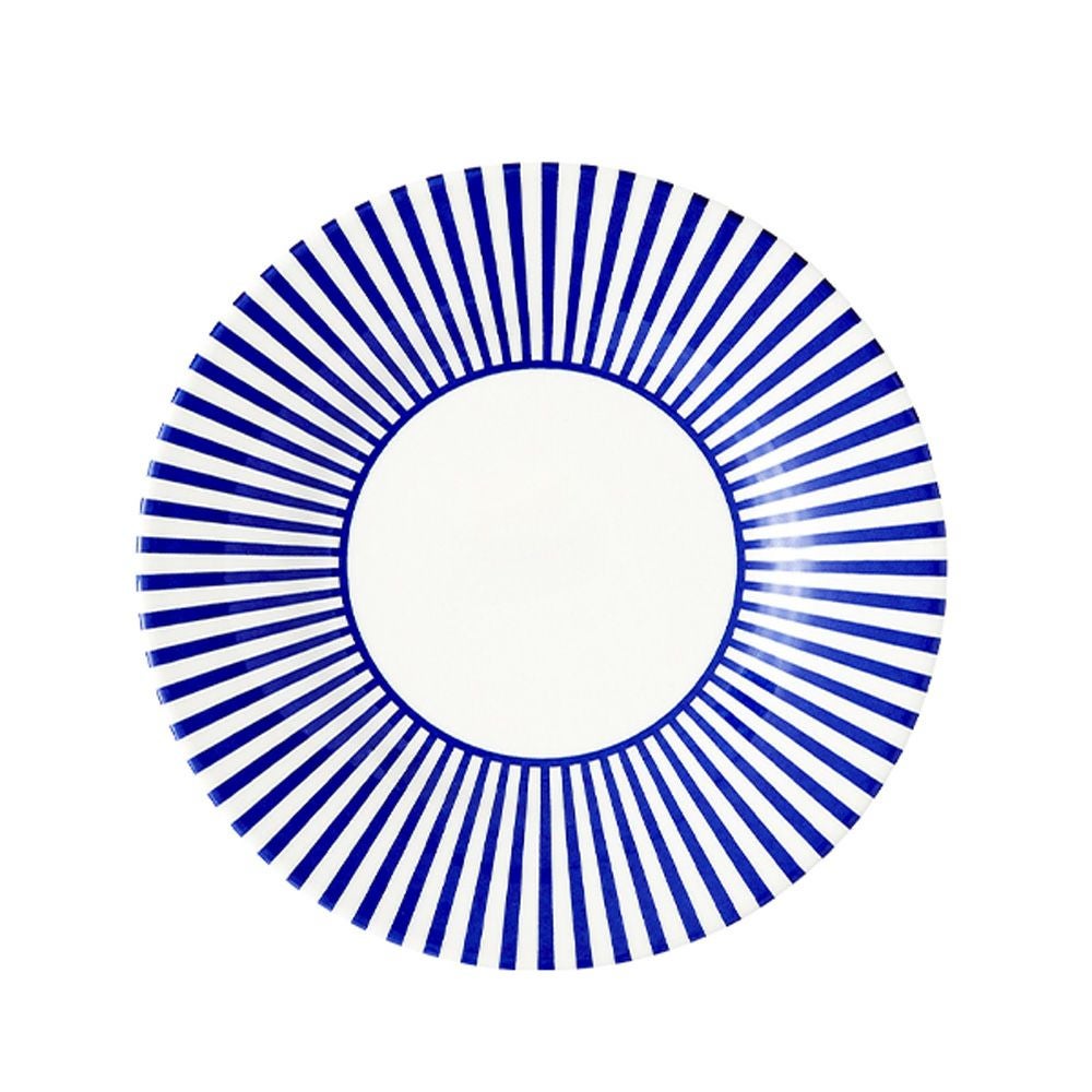 スポード ステッカート プレート 18cm ナローストライプ