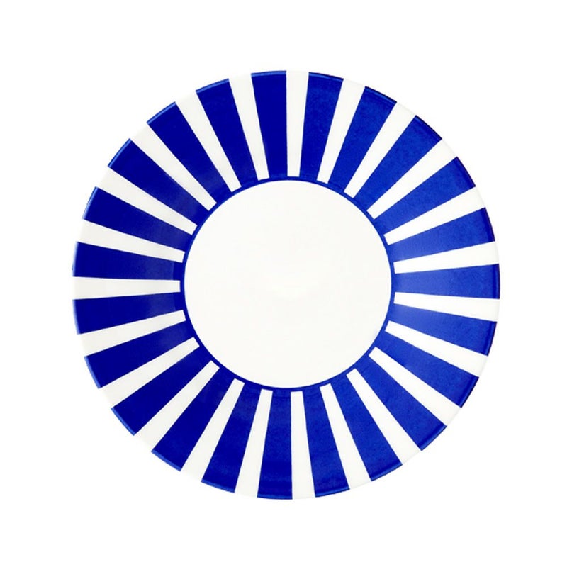 スポード ステッカート プレート 18cm ボールドストライプ