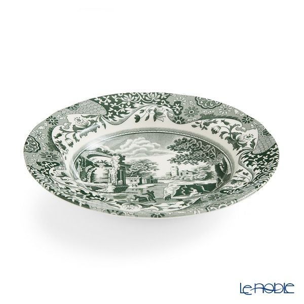 スポード グリーンイタリアン スーププレート 23cm