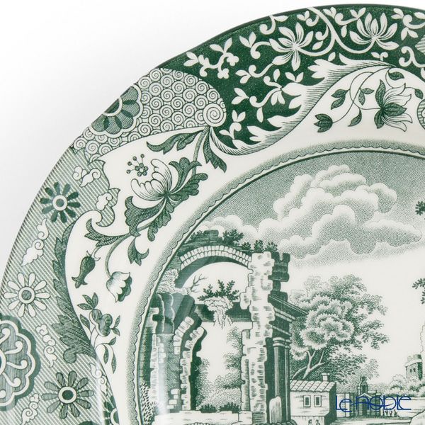 スポード グリーンイタリアン スーププレート 23cm