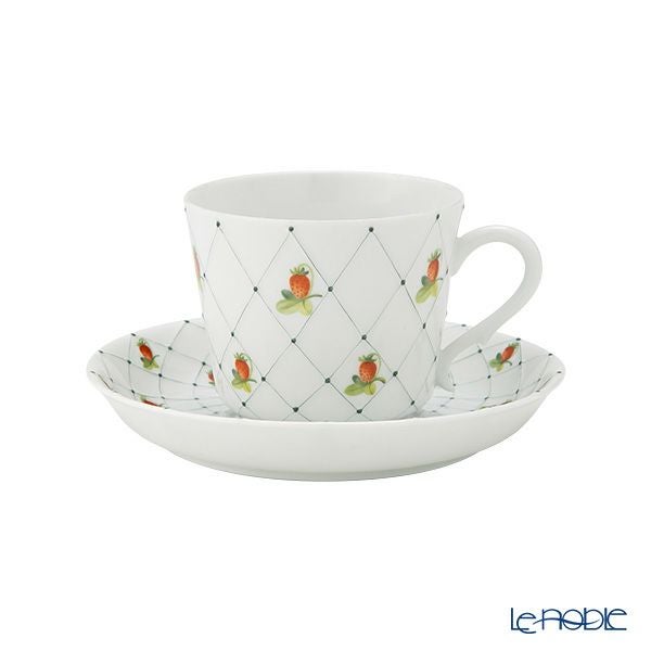 ヘレンド RSFR-3 ティーカップ＆ソーサー ストロベリー 150ml 03949／03929