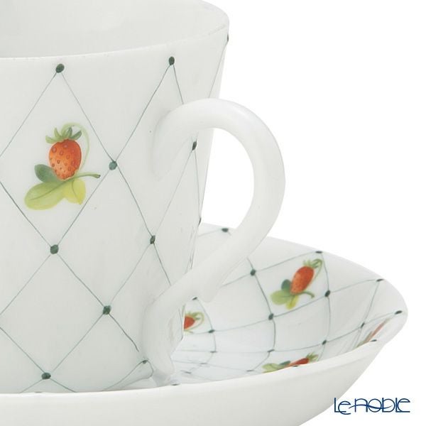 ヘレンド RSFR-3 ティーカップ＆ソーサー ストロベリー 150ml 03949／03929