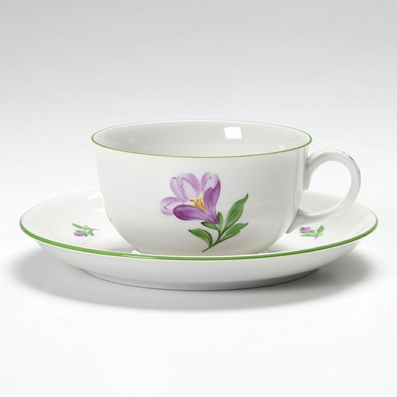 アウガルテン（AUGARTEN） ウィンナーフラワー（5089G） クロッカス ティーカップ＆ソーサー（S） 200ml（001）