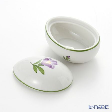 アウガルテン（AUGARTEN） ウィンナーフラワー（5089G） クロッカス エッグシェイプボックス（606）