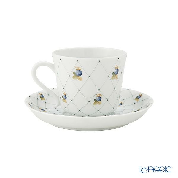 ヘレンド RSFR-2 ティーカップ＆ソーサー ブルーベリー 150ml 03949／03929